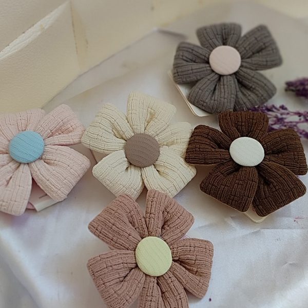 گیره مو گل رنگی - مانتو پاتریس رشت