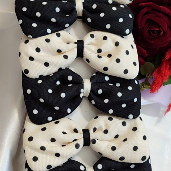 گیره مو پاپیون بزرگ توپی - مانتو پاتریس رشت