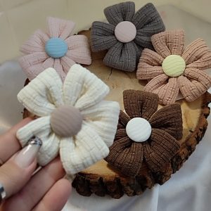 گیره مو گل رنگی - مانتو پاتریس رشت