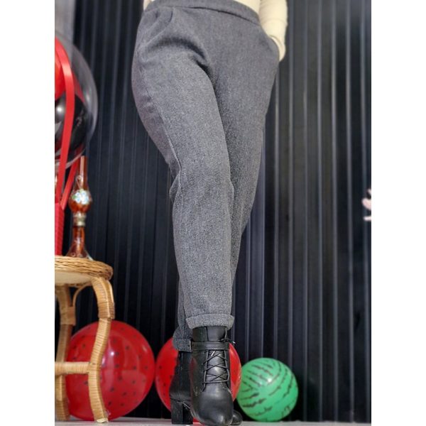 شلوار فوتر بغل جیب - مانتو پاتریس رشت