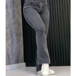 شلوار دمپا جین ذغالی -مانتو پاتریس رشت