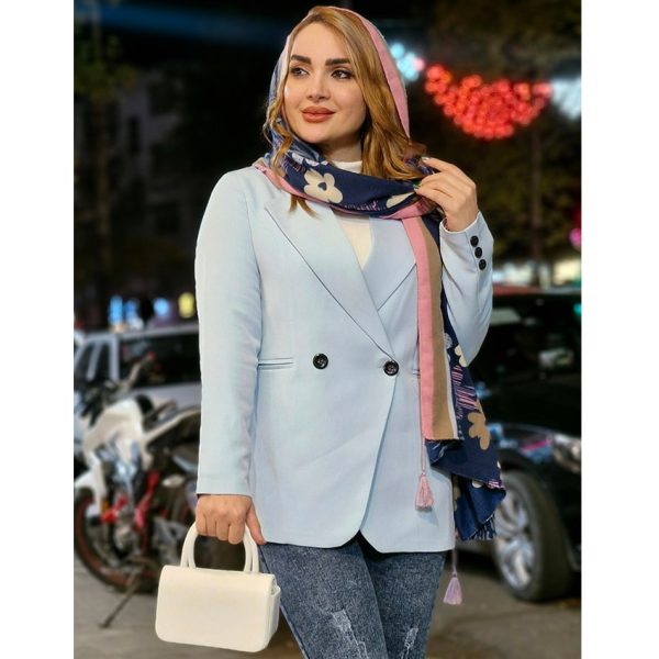 مانتو کتی مازراتی 2 دکمه مزونی - مانتو پاتریس رشت