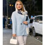 مانتو کتی مازراتی 2 دکمه مزونی