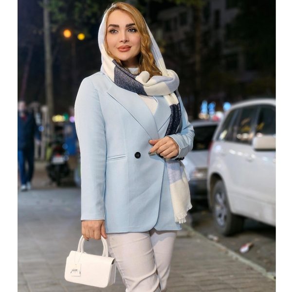 مانتو کتی مازراتی 2 دکمه مزونی