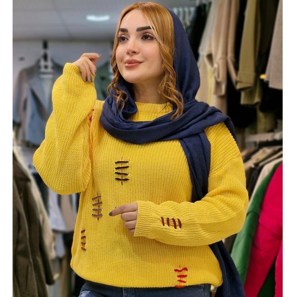 بلوز بافت زاپدار - مانتو پاتریس رشت