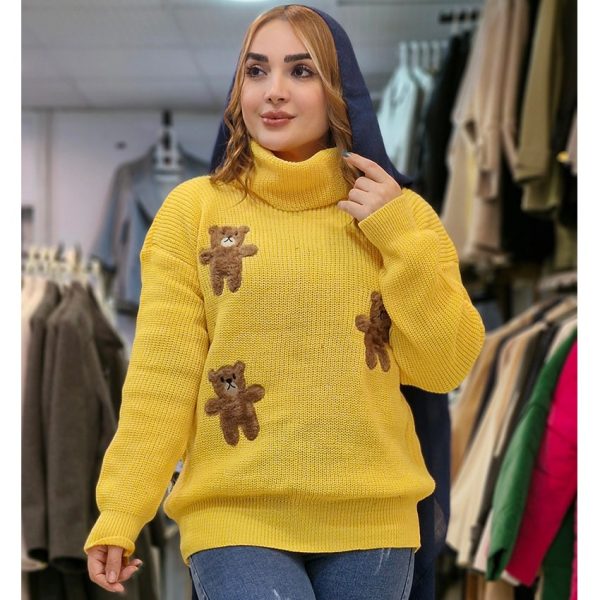 تونیک بافت خرس برجسته - مانتو پاتریس رشت