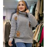 تونیک بافت خرس برجسته - مانتو پاتریس رشت