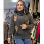 تونیک بافت خرس برجسته - مانتو پاتریس رشت