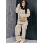 ست بلوز شلوار بافت 2 خط - مانتو پاتریس رشت