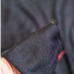 بلوز فانریپ مشکی یقه پرچ - مانتو پاتریس رشت