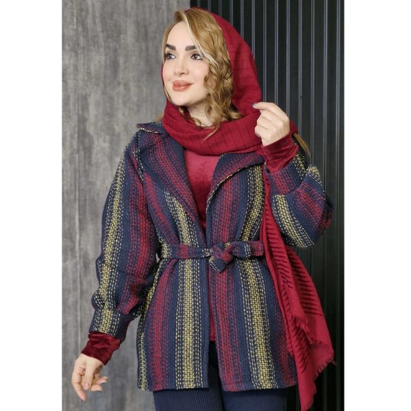 پالتو شانل راه راه - مانتو پاتریس رشت