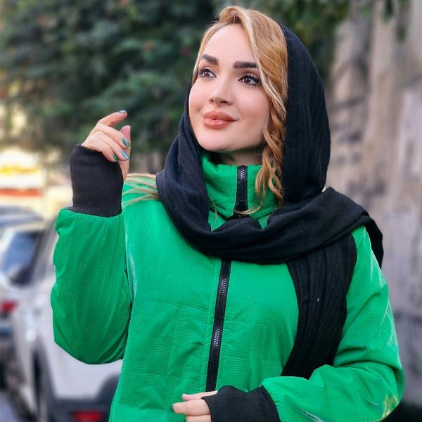 کاپشن کراپ سوزنی- مانتو پاتریس