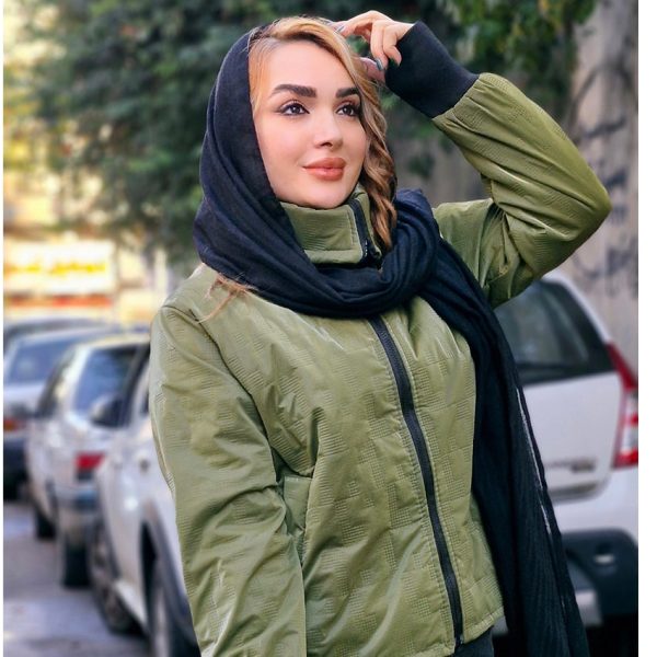 کاپشن کراپ سوزنی- مانتو پاتریس