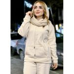 ست هودی شلوار بگ کرم - مانتو پاتریس رشت