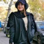 ست سویشرت و شلوار مشکی - مانتو پاتریس رشت