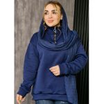 بلوز دورس کرکی نیم زیپ - مانتو پاتریس رشت