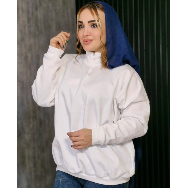 بلوز دورس کرکی نیم زیپ - مانتو پاتریس رشت