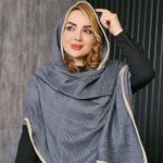 شال وارداتی حاشیه پشمی