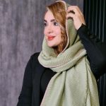 شال وارداتی حاشیه پشمی