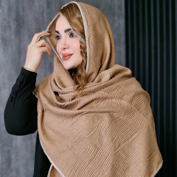 شال وارداتی حاشیه پشمی