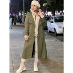 بارانی بلند 6 دکمه - مانتو پاتریس رشت