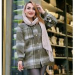 شکت فوتر موهر طرحدار - مانتو پاتریس رشت