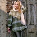 شکت فوتر موهر طرحدار - مانتو پاتریس رشت