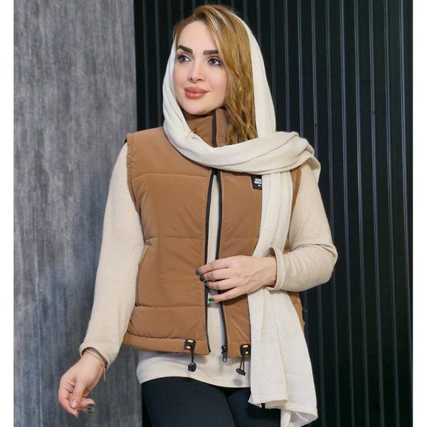 پافر سیلیکونی کراپ زیپی - مانتو پاتریس رشت