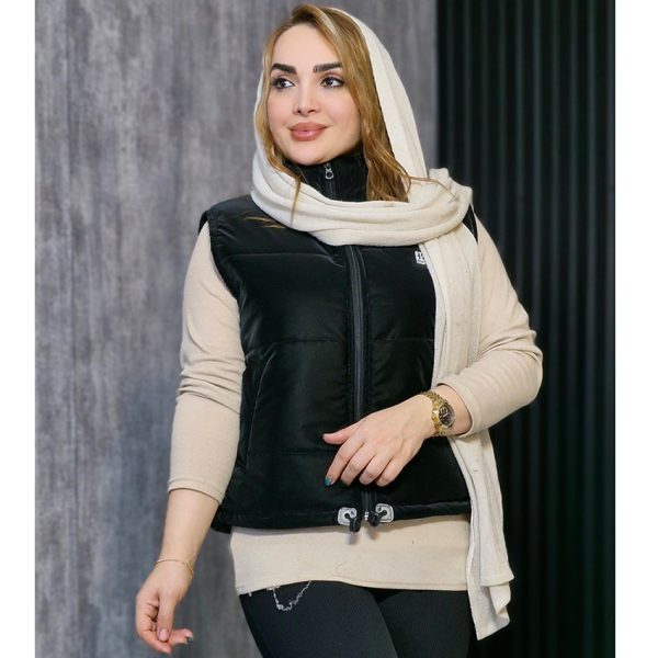 پافر سیلیکونی کراپ زیپی - مانتو پاتریس رشت