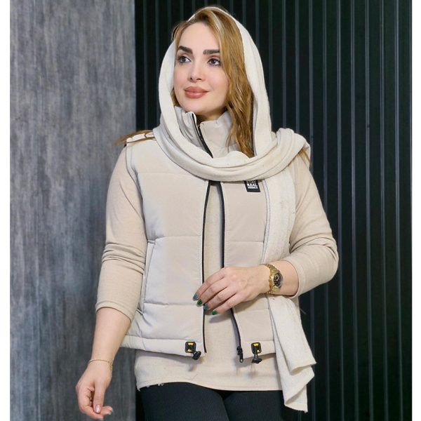 پافر سیلیکونی کراپ زیپی - مانتو پاتریس رشت