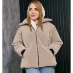 کاپشن کراپ 2 جیب - مانتو پاتریس رشت