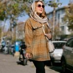 شکت چهارخونه - مانتو پاتریس رشت