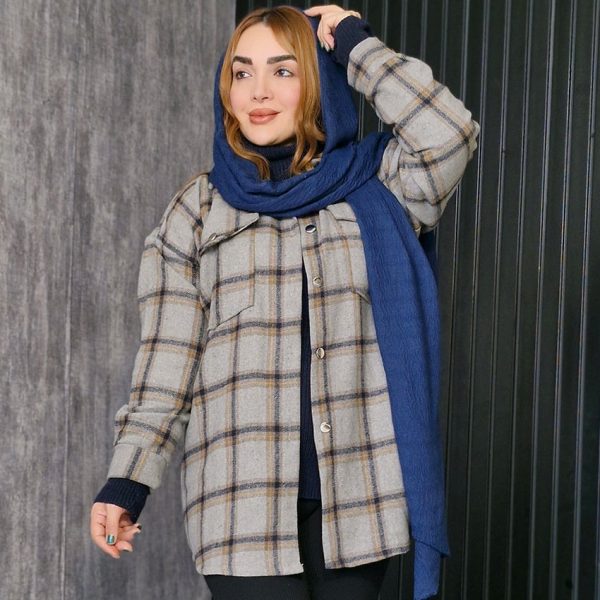 شکت چهارخونه - مانتو پاتریس رشت