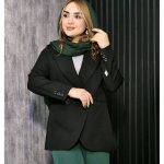 مانتو کتی جلو دو دکمه - مانتو پاتریس رشت