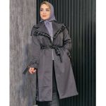 بارانی کتان زارا چهارخونه - مانتو پاتریس رشت