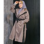 بارانی کتان زارا چهارخونه - مانتو پاتریس رشت