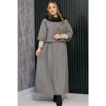 ست کت دامن کتان استانبول - مانتو پاتریس رشت