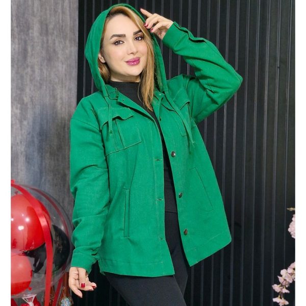 مانتو کتان کلاهدار - مانتو پاتریس رشت