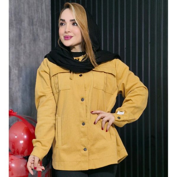 مانتو کتان کلاهدار - مانتو پاتریس رشت