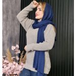 بافت یقه شل ریز - مانتو پاتریس رشت