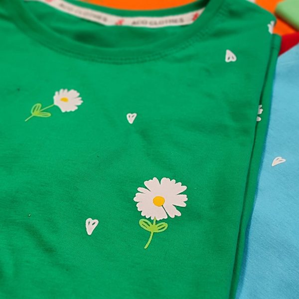 تیشرت نخ پنبه بابونه - مانتو پاتریس رشت