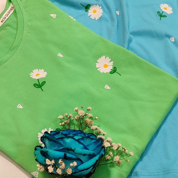 تیشرت نخ پنبه بابونه - مانتو پاتریس رشت