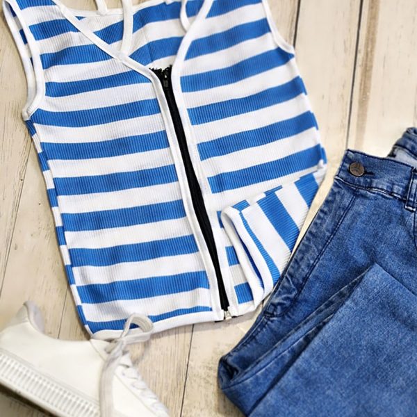 تاپ بندی زیپی - مانتو پاتریس رشت