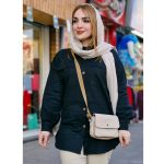 ست هودی کراپ و شلوار مشکی - مانتو پاتریس رشت