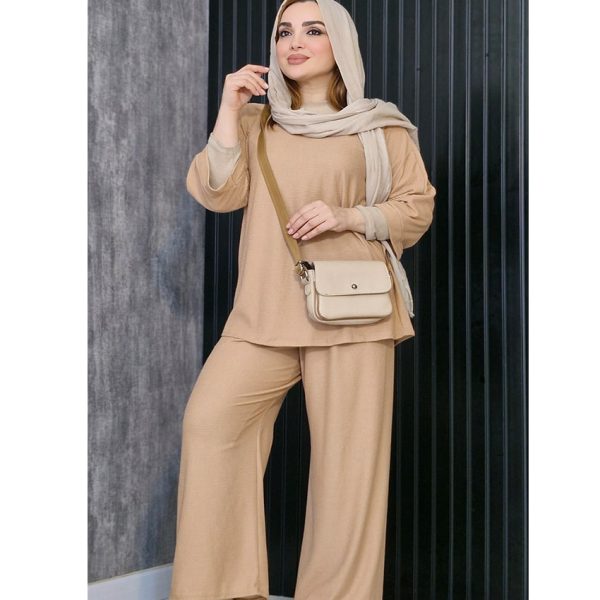 ست مراکشی یقه گرد- مانتو پاتریس رشت