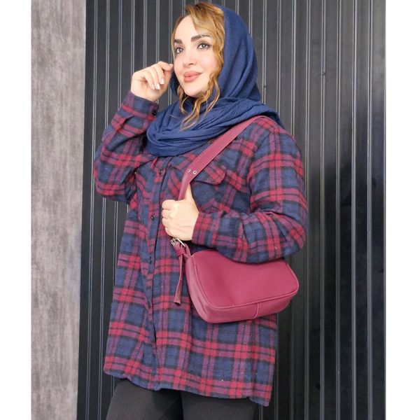 شکت چهارخونه پشمی- مانتو پاتریس رشت