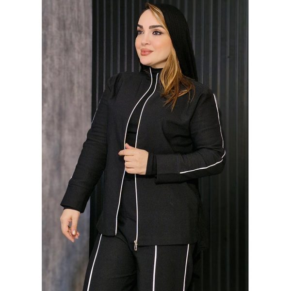 ست بنگال مشکی - مانتو پاتریس رشت