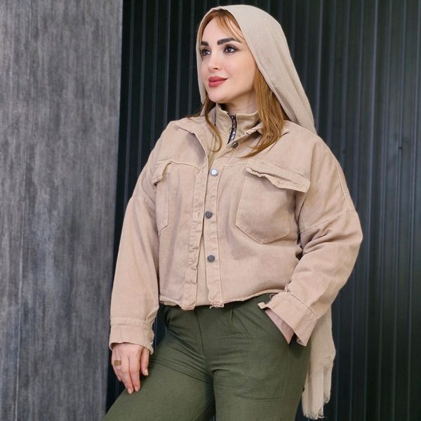 کت کراپ کتان - مانتو پاتریس رشت