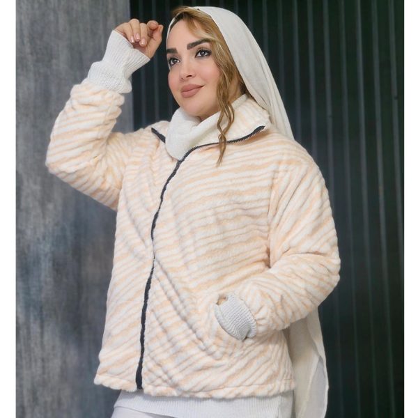 سویشرت پوستی آستر دار - مانتو پاتریس رشت