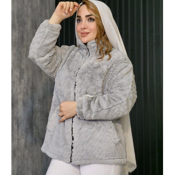 سویشرت پوستی آستر دار - مانتو پاتریس رشت